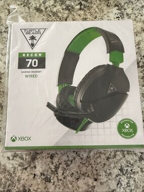 Turtle Beach Recon 70 Wired Gaming Headset — Black & Green